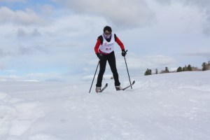 Hodei a punto de salir volando en plena gymkana