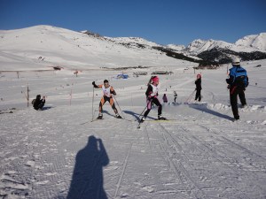 María apretando los dientes