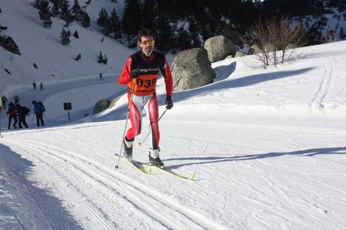 a Gabi le gustan las subidas y las disfruta