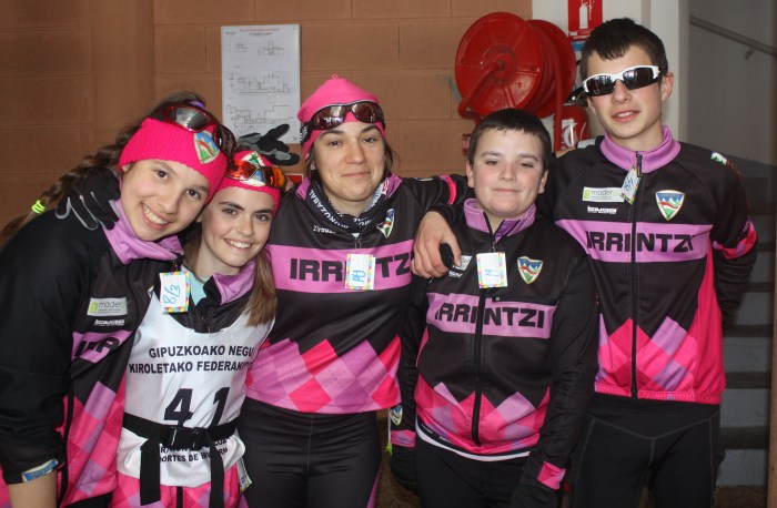 Equipazo preparado para la competición!