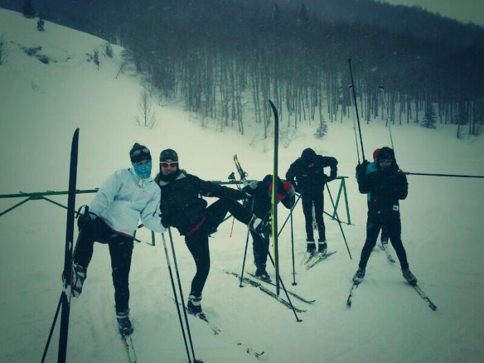 Ni los nevadones nos paran. Foto: Sonia Irrintzi Ski