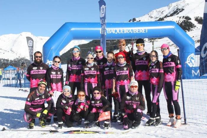 Irrintzi Ski en la Naut Aran Skating 2014